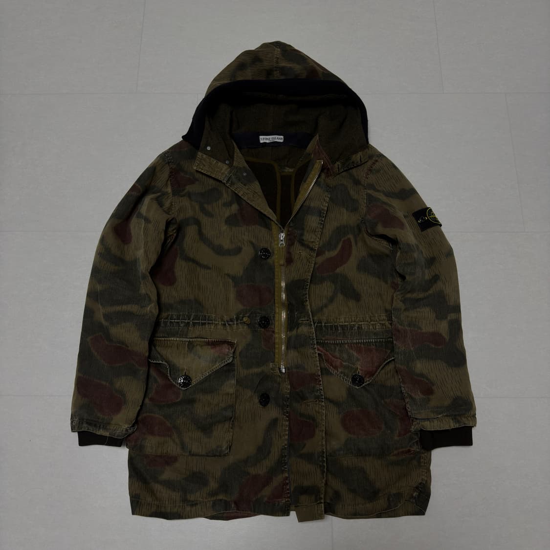 [초레어, L] 07aw 스톤아일랜드 marsh 카모플라주 야상자켓 상품이미지2