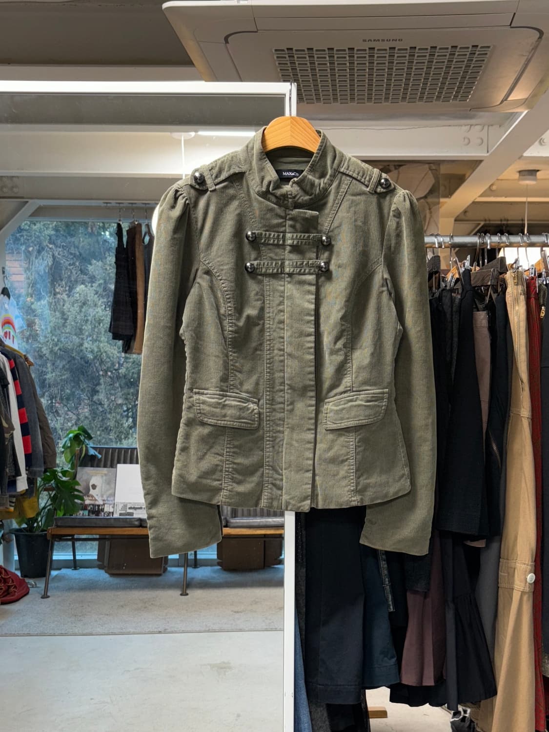 Max&co 코듀로이 나폴레옹 자켓 상품이미지1