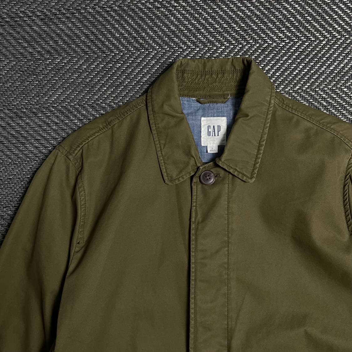 GAP 아메카지 밀리터리 롱 야상 코트 자켓y 5067 상품이미지5