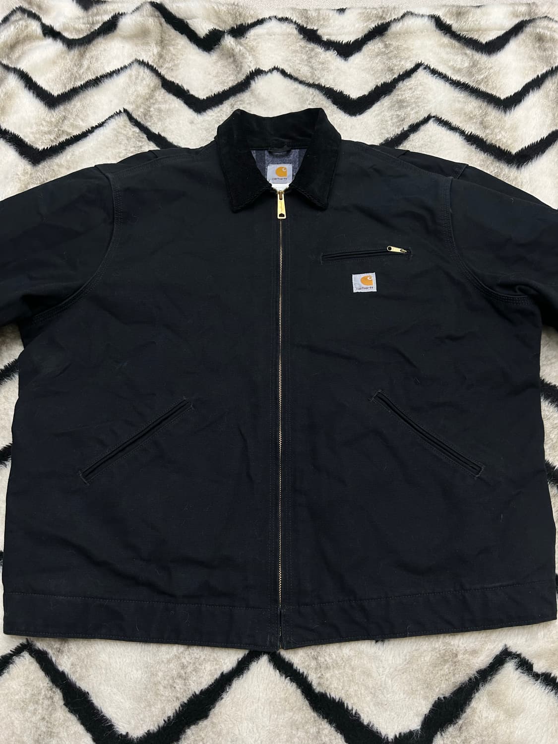 [2XL]칼하트 디트로이트 자켓/블랙 상품이미지3