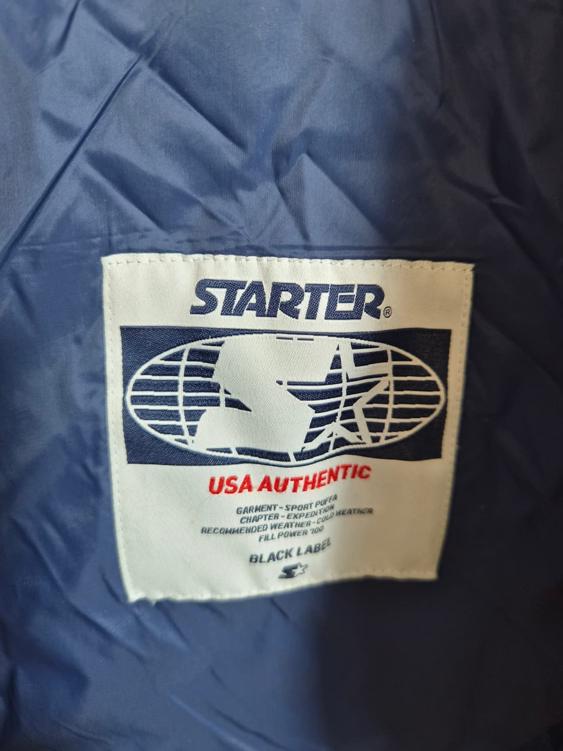 M/100) 스타터 리버시블 리플렉티브 푸퍼 패딩 팝니다 상품이미지5