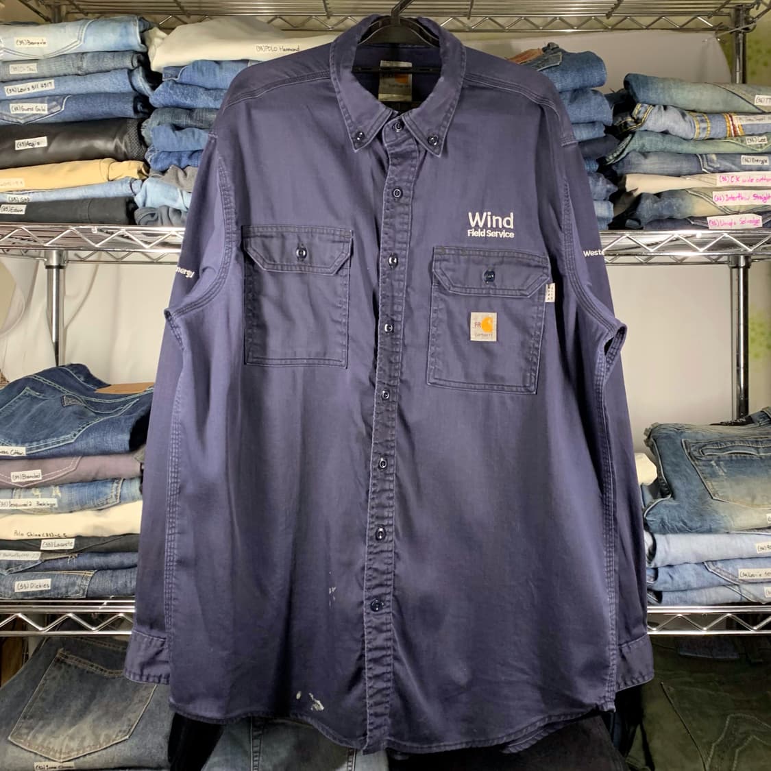 [L] 칼하트 FR 워크셔츠 상품이미지2