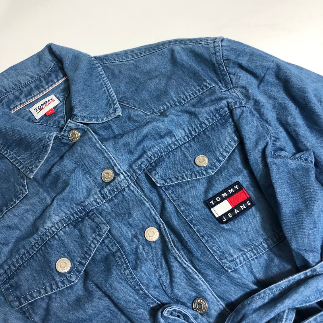 타미진스 데님 플리츠 원피스 xs 상품이미지4