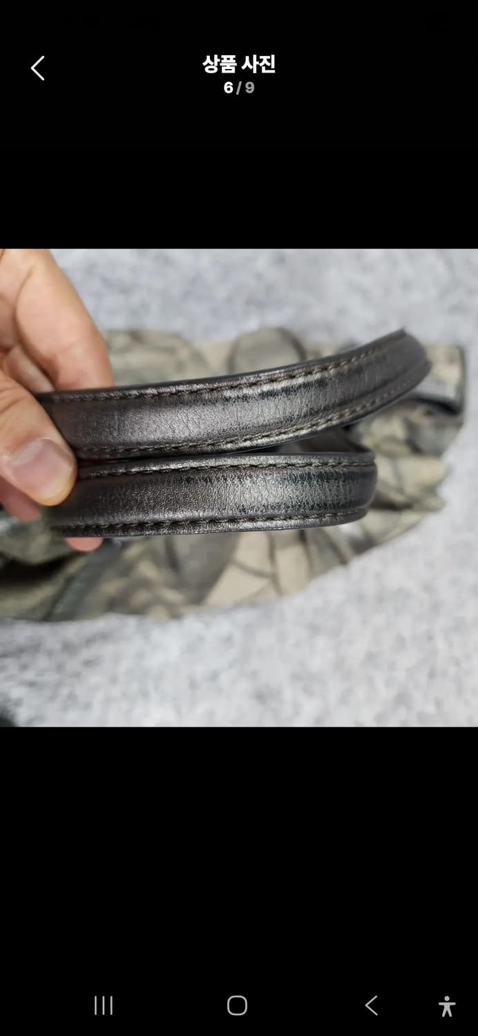 버버리 자카드 체크 숄더백 상품이미지6