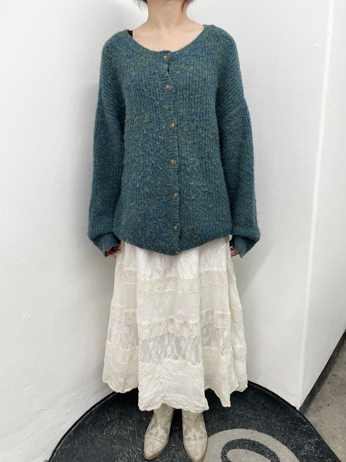 민트모리 버튼 루즈 가디건 상품이미지3