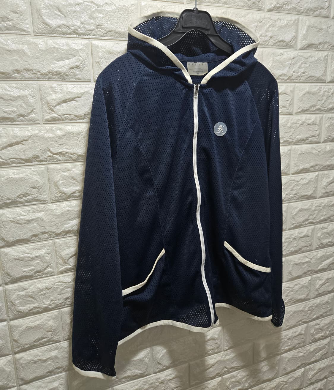 밀레 매쉬 후드집업 자켓 100 상품이미지3