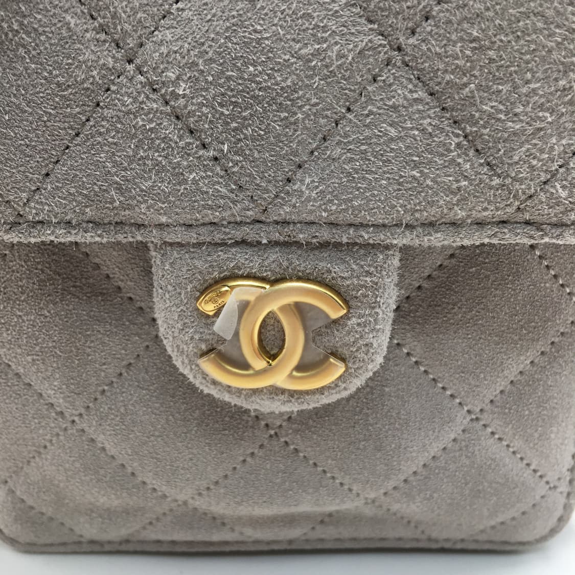 샤넬 25백 스웨이드 미듐 그레이 새상품 상품이미지5