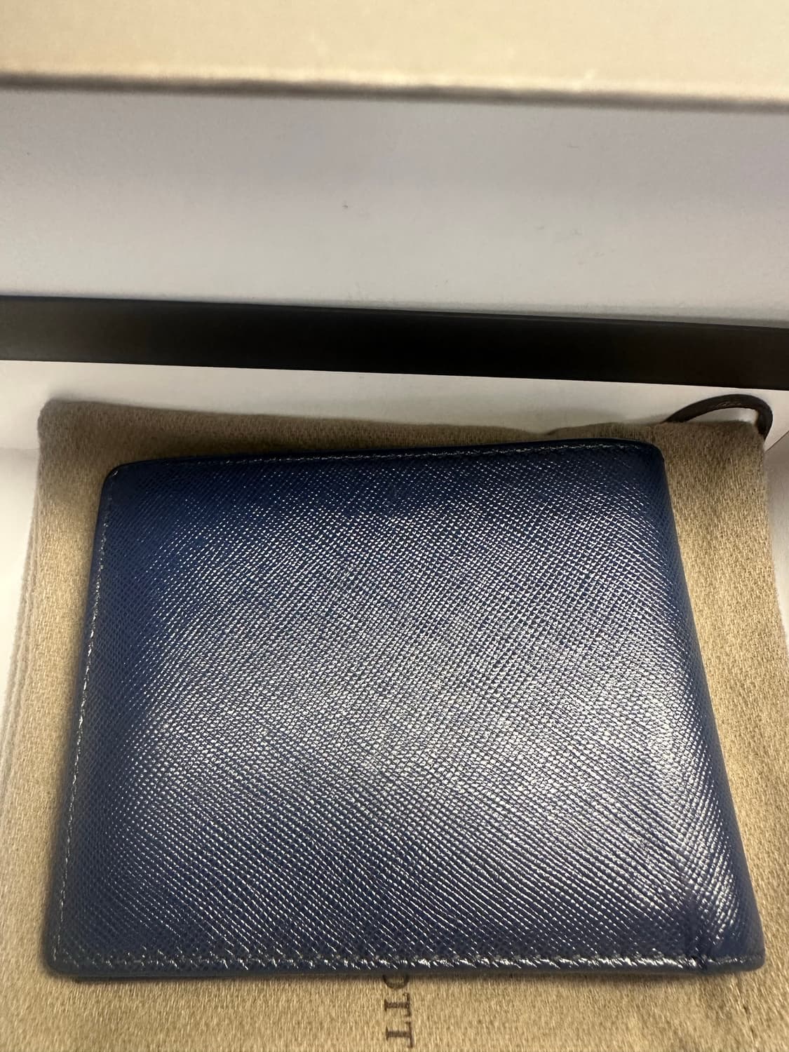 몽블랑 반지갑 사피아노 네이비 상품이미지2