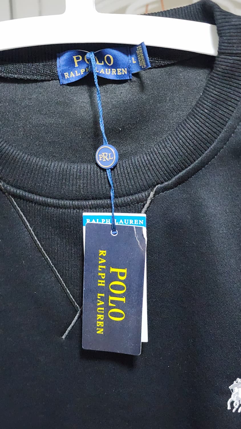 폴로랄프로렌 블랙 맨투맨 화이트포니 (L) 상품이미지6