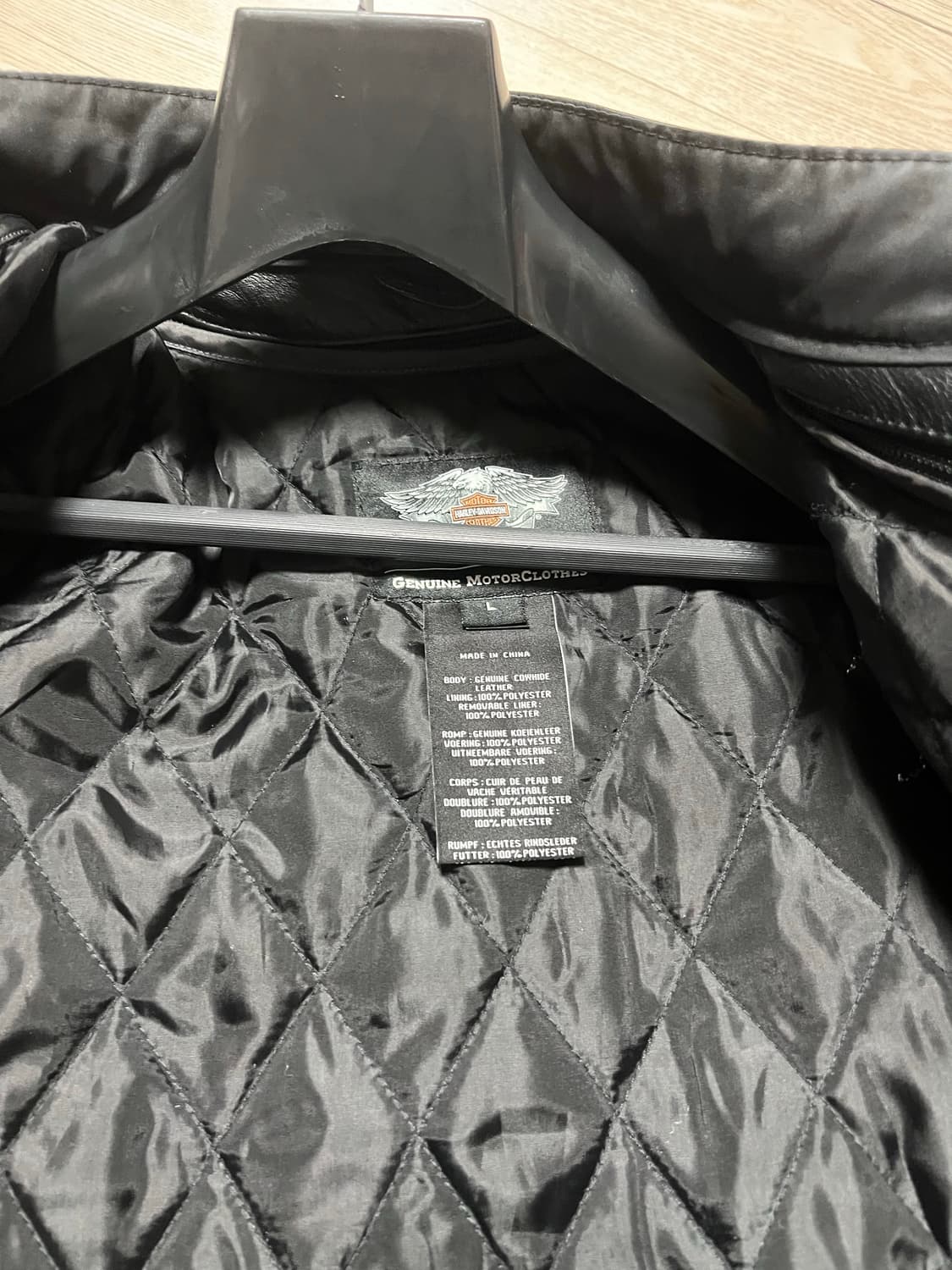 할리데이비슨 리얼레더자켓 상품이미지2