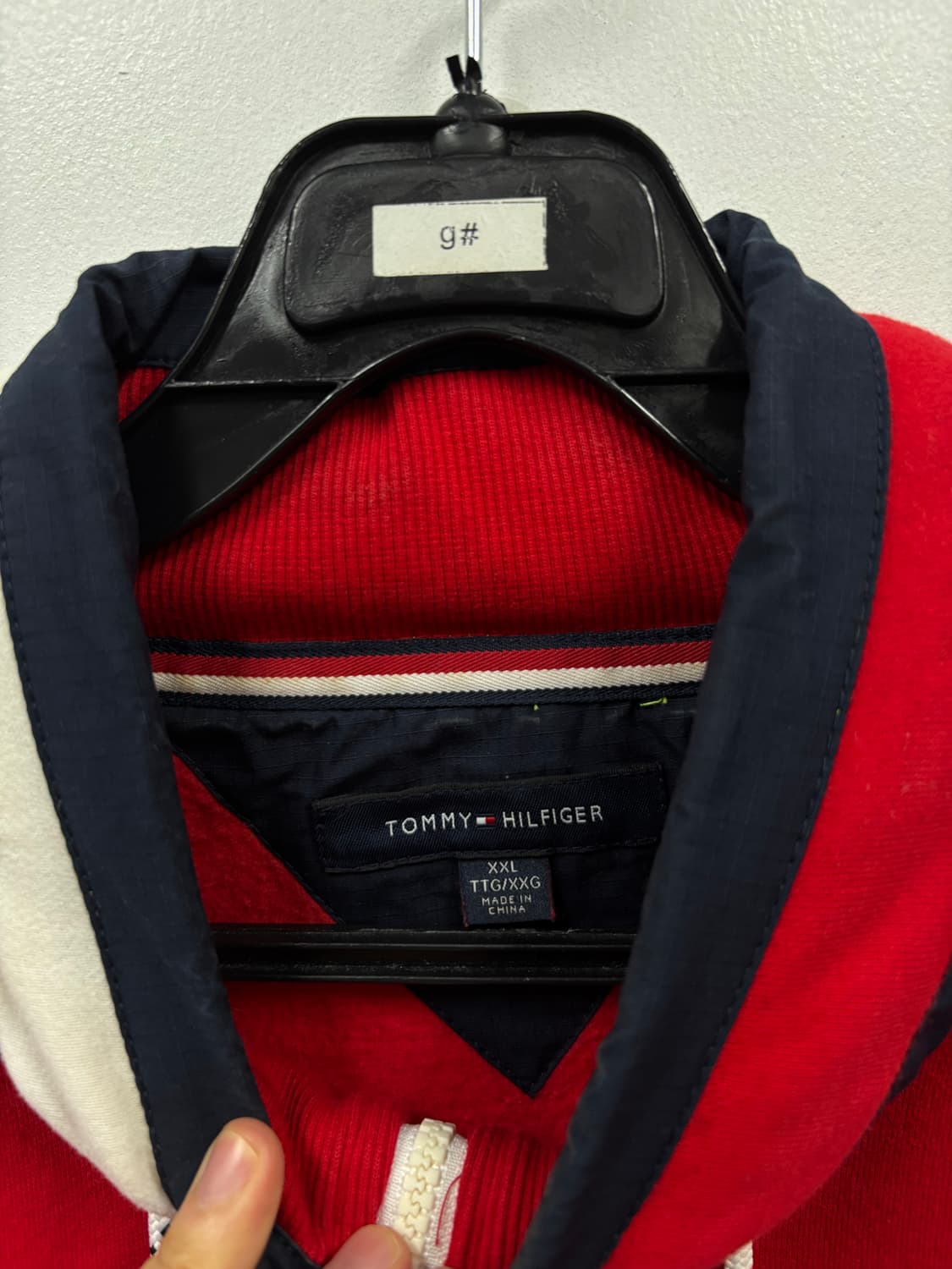 타미힐피거 올드스쿨 반집업 스웻셔츠     상품이미지3