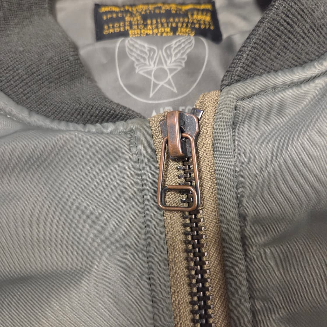 브론슨 MA-1 L 중국판 상품이미지4