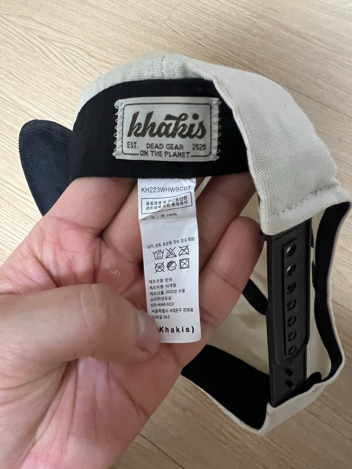 카키스 모자 상품이미지3