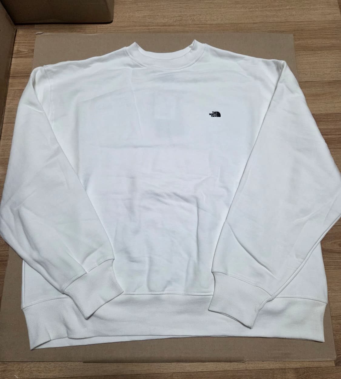 노스페이스 기모 맨투맨 새상품 상품이미지1