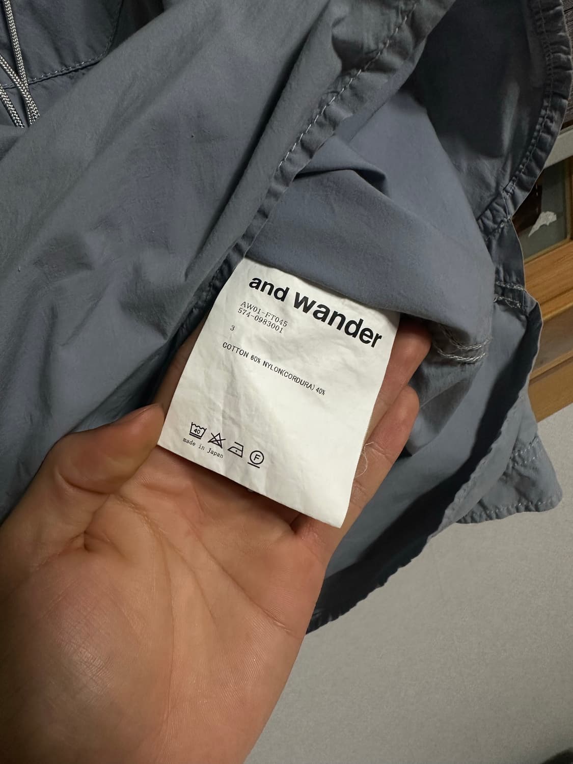 앤드원더 셔츠 상품이미지6