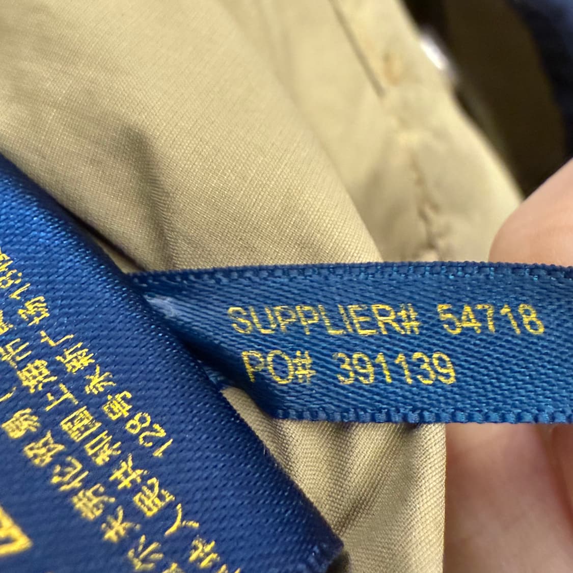 폴로 랄프로렌 네이비 숏패딩  상품이미지6