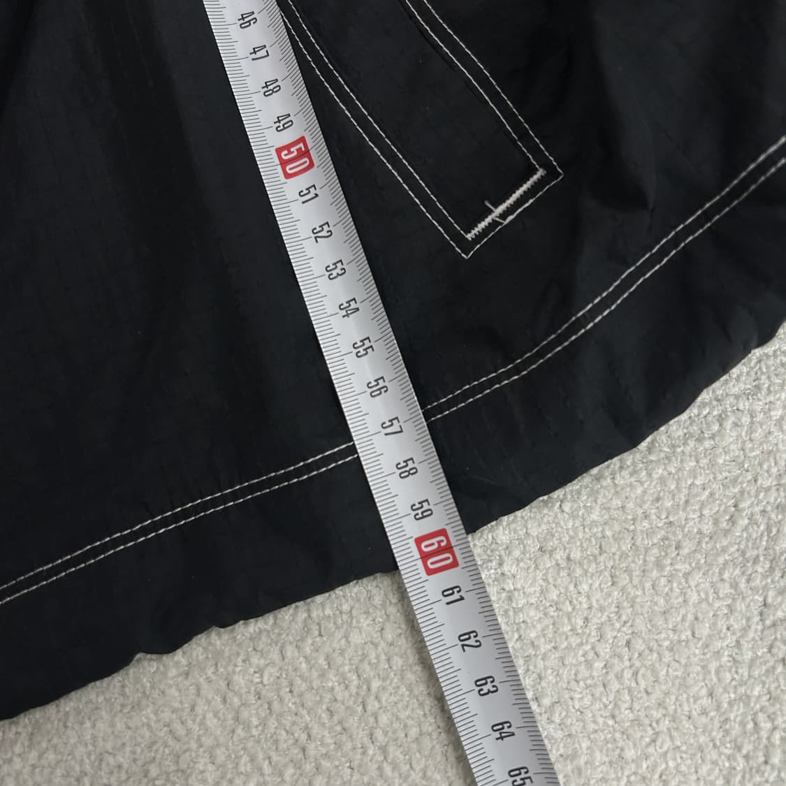 나이키 빅 스우시 크롭 우븐 자켓 블랙 m 상품이미지5