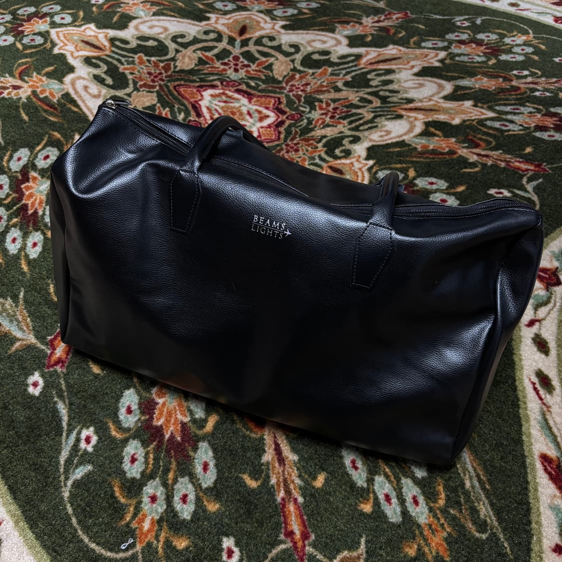 beams light faux leather boston bag 상품이미지1