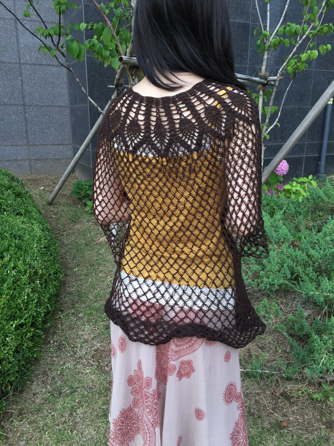 일본빈티지 에스닉 보헤미안 하구미 스즈코 히피 모리걸 레이어드 코디세트 상품이미지4