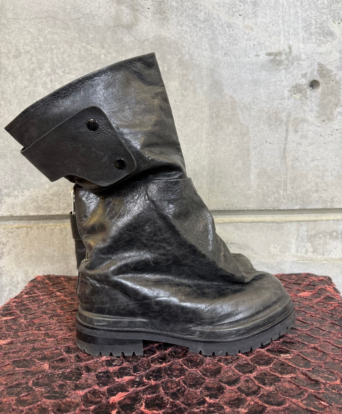 424 leather dragon rider boots  상품이미지4
