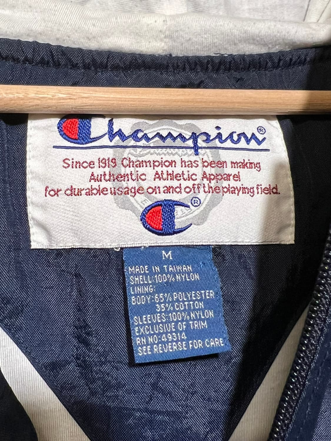 [M] 챔피온 반집업 아노락 나일론 자켓 맨투맨 90s FIT 상품이미지7