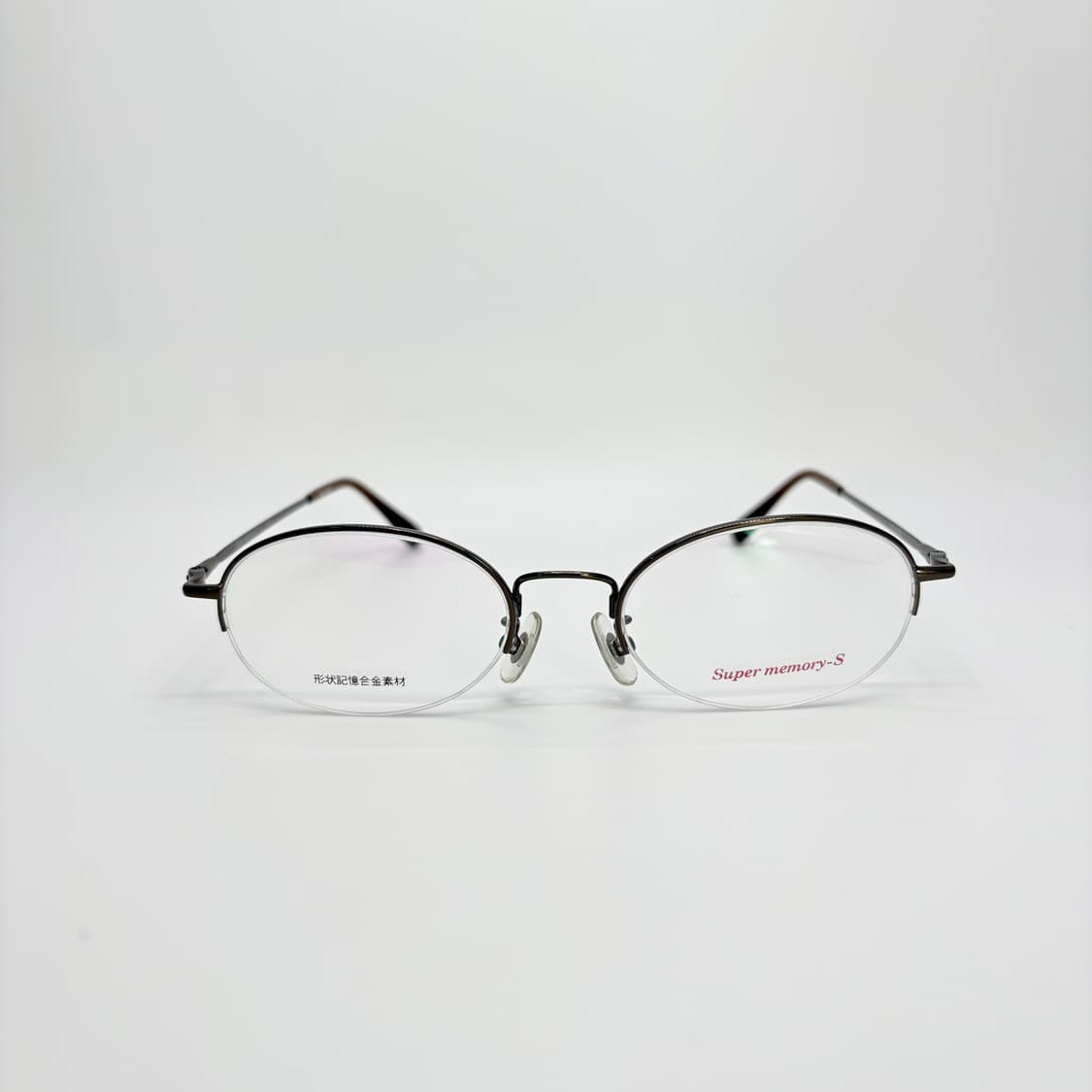 Super memory 브라운 오벌 반무테 상품이미지3