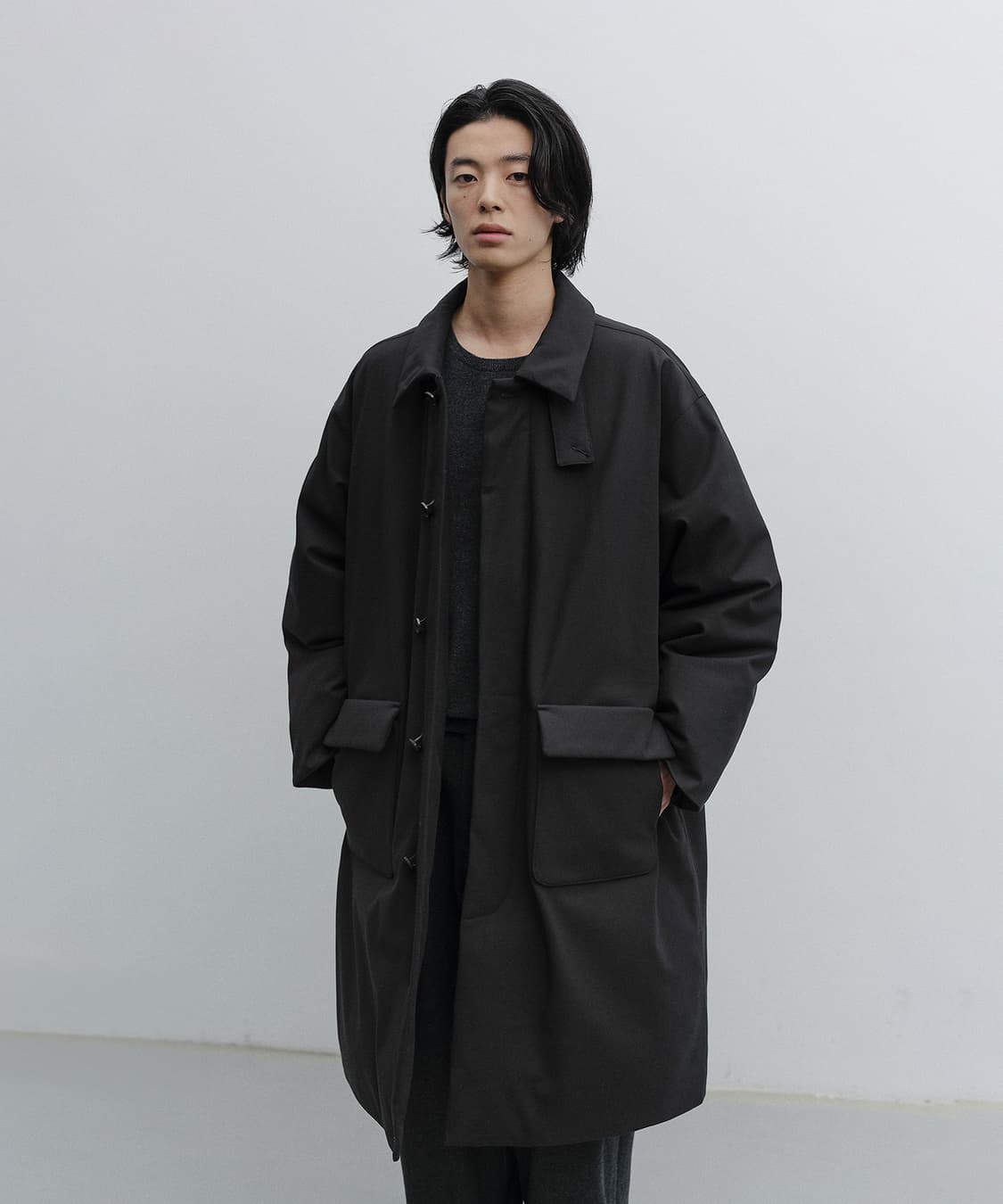 어나더오피스 엠플다운 코트(블랙2) 상품이미지3