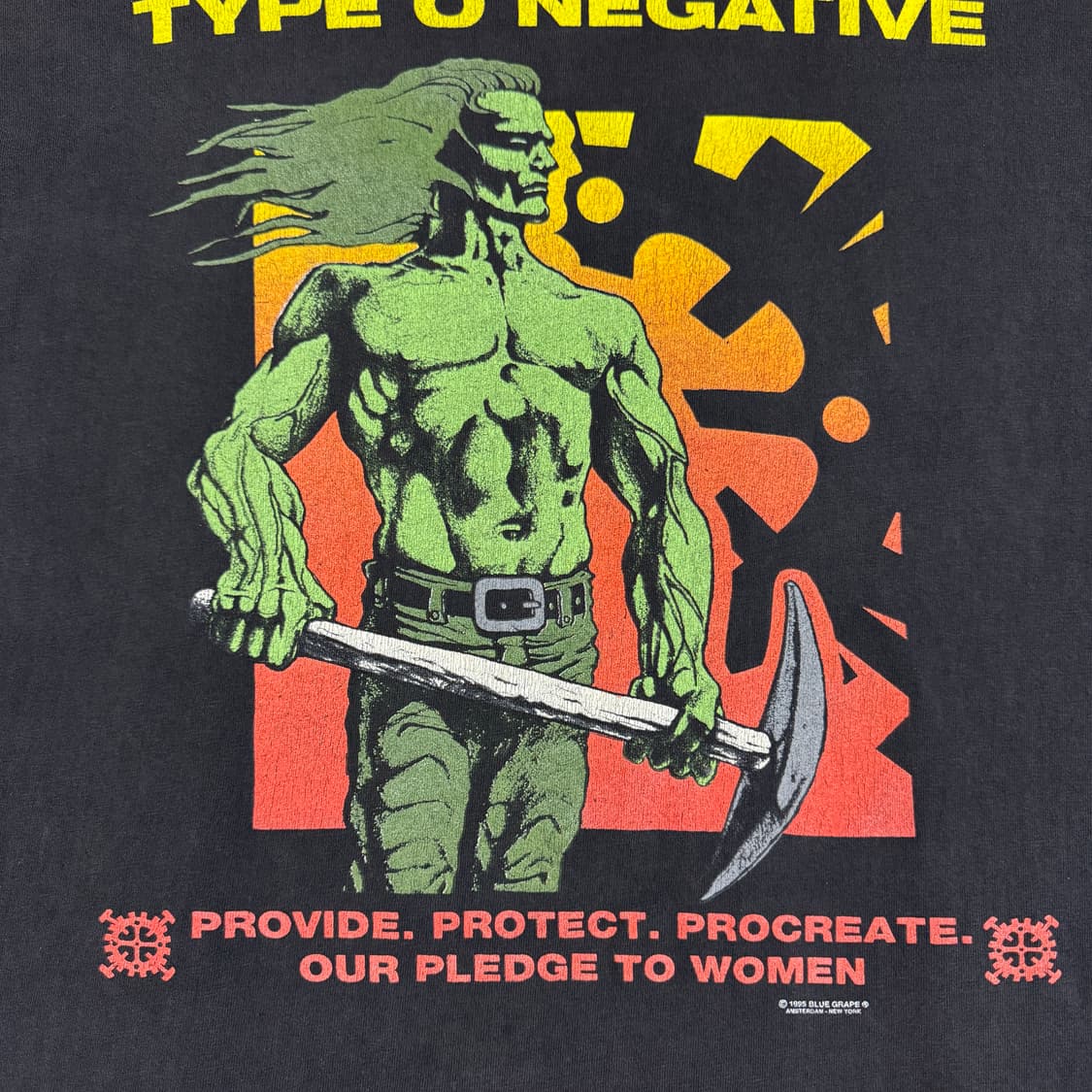 빈티지 90s Type O Negative 타입오네거티브 롱슬리브 티셔츠 상품이미지5