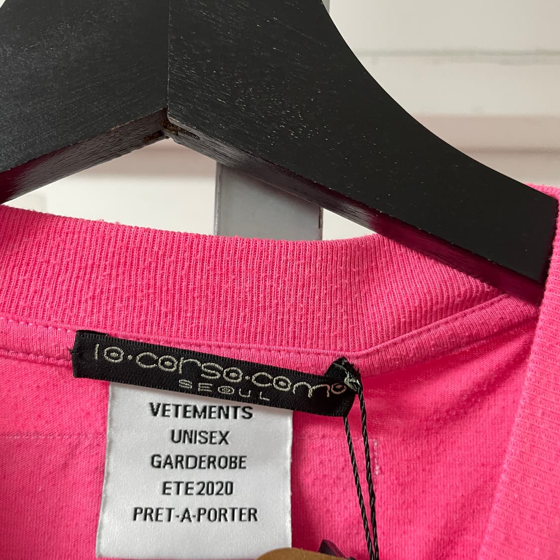 베트멍 반팔 티셔츠 핑크 - 상품이미지5