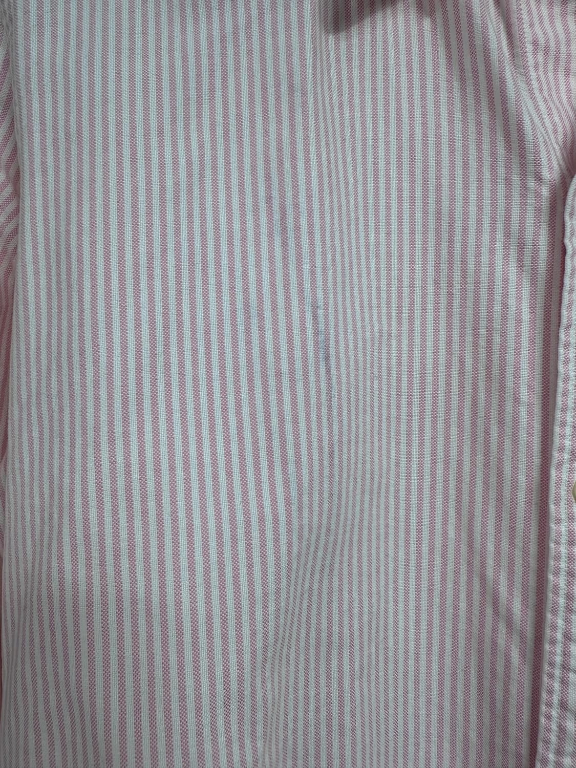 폴로 랄프로렌 우먼스 스트라이프 핑크 셔츠 (on.481) 상품이미지4