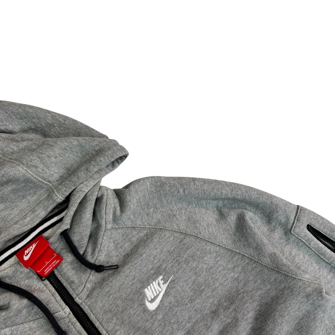 나이키 그레이 후드 집업 상품이미지3