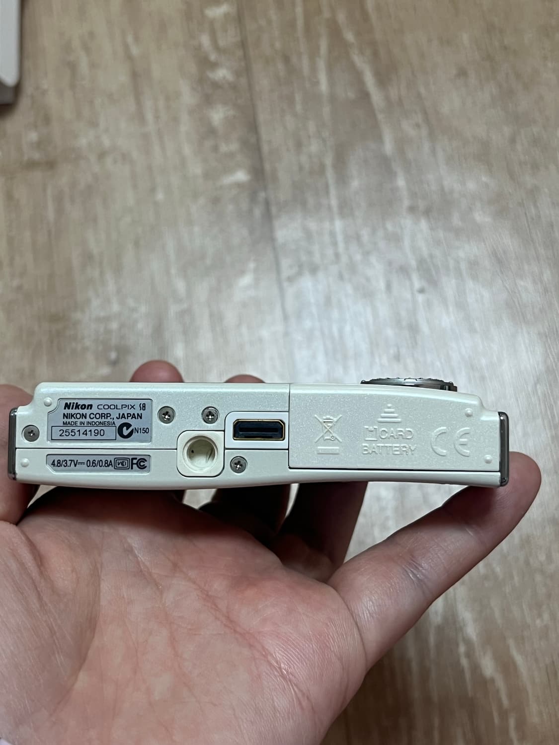 니콘 쿨픽스 S8 화이트 카메라 니콘 디카 니콘 디지털카메라 빈티지카메라 상품이미지5