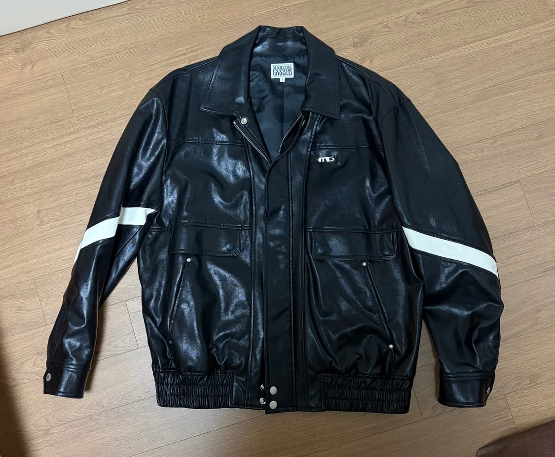 마리떼 레더 블루종 상품이미지2