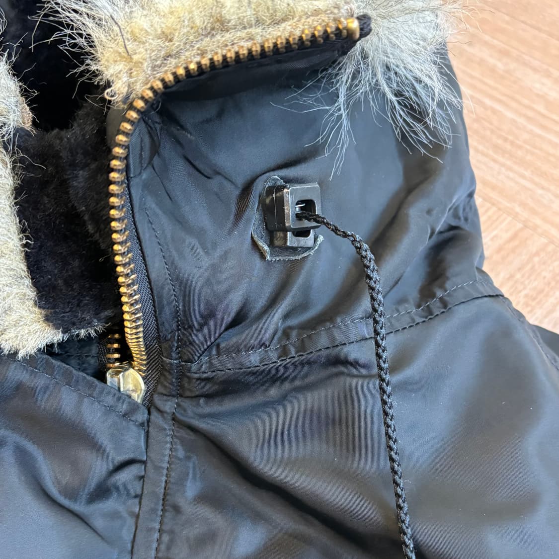 80s USA N-2B 아비렉스 미군 플라이트 자켓 군용 IDEAL 지퍼 상품이미지3