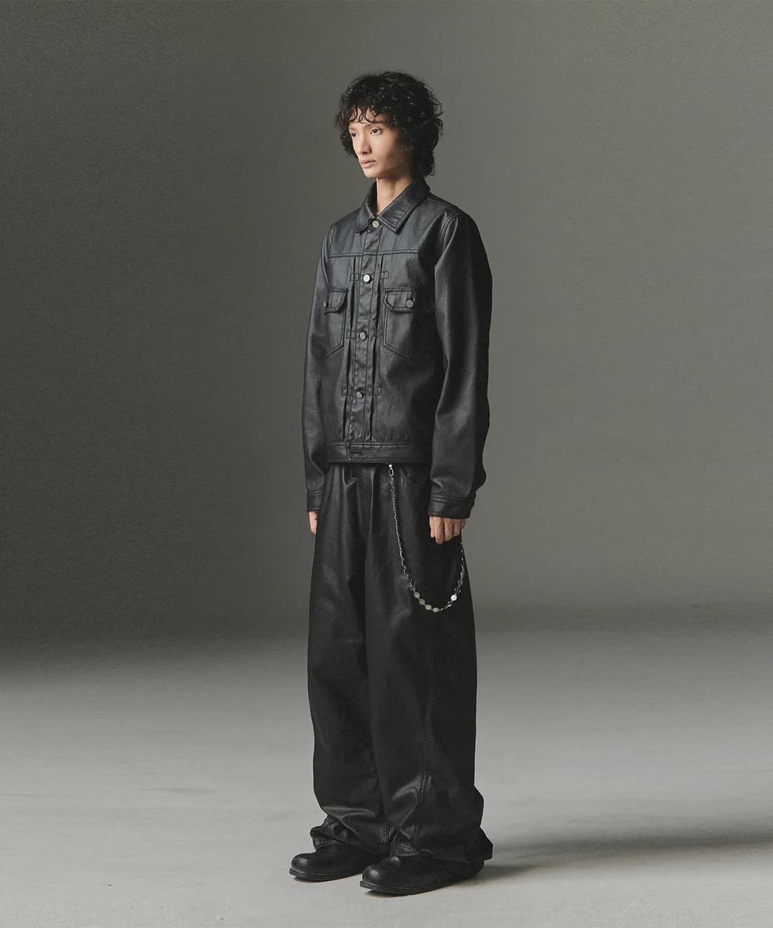 낫포너드 코티드 커브 팬츠 L 상품이미지4