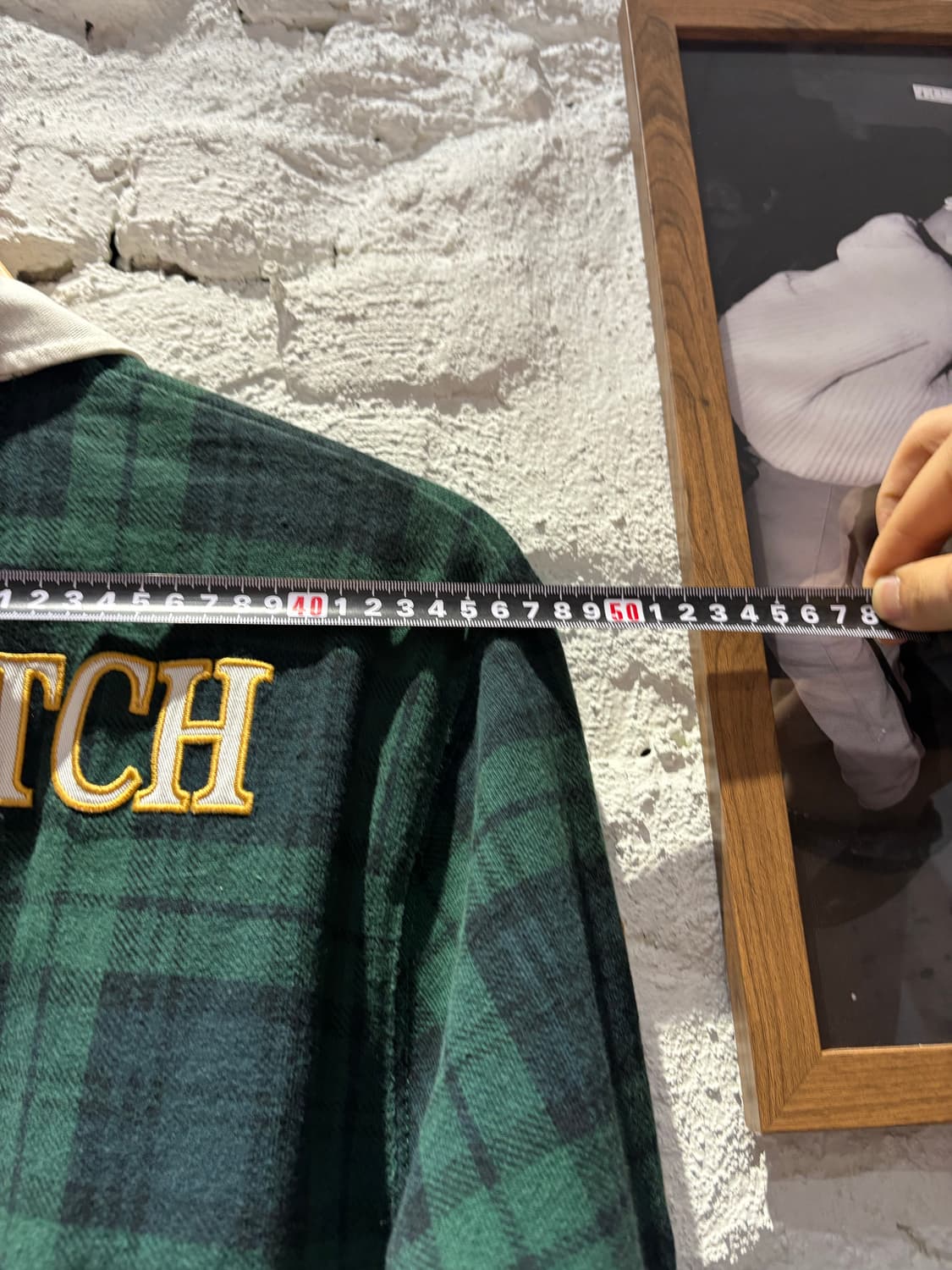 폴로 블랙워치 빅포니 카라 럭비티셔츠 상품이미지9