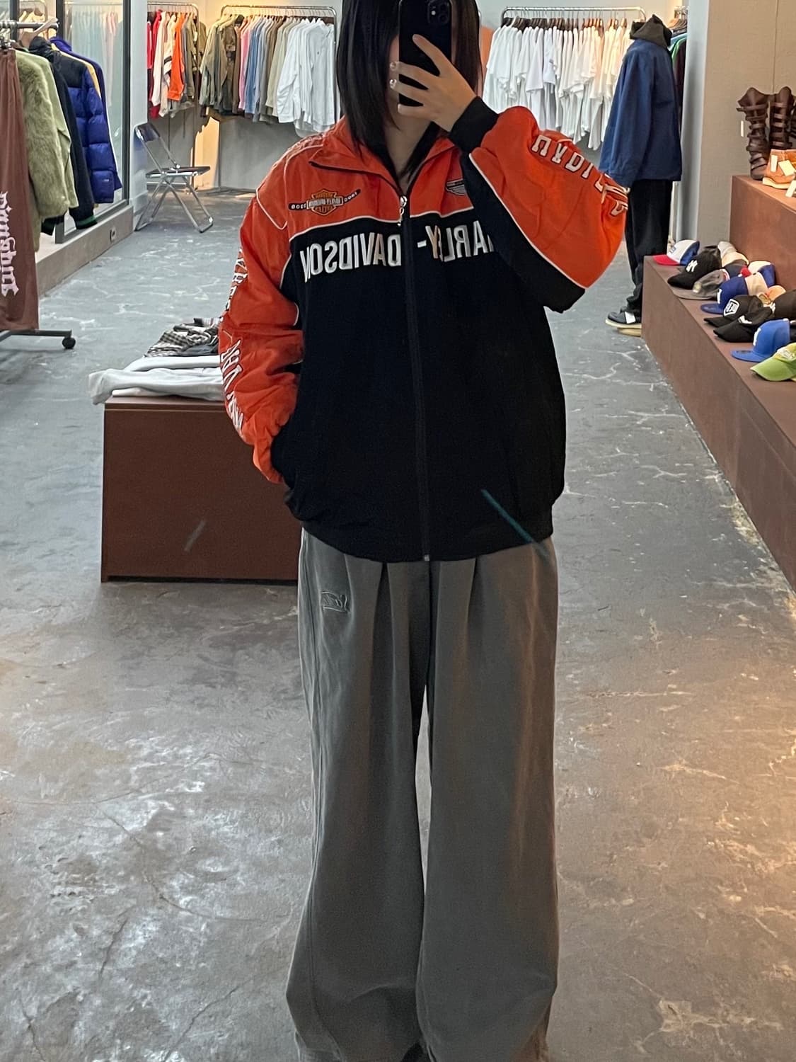 할리데이비슨 100주년 기념 스펠아웃 레이싱 자켓 H1270 상품이미지1