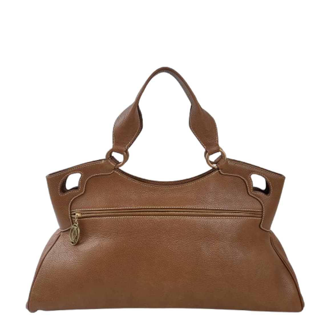 정품 까르띠에 마르첼로 브라운 레더 토트백 상품이미지7