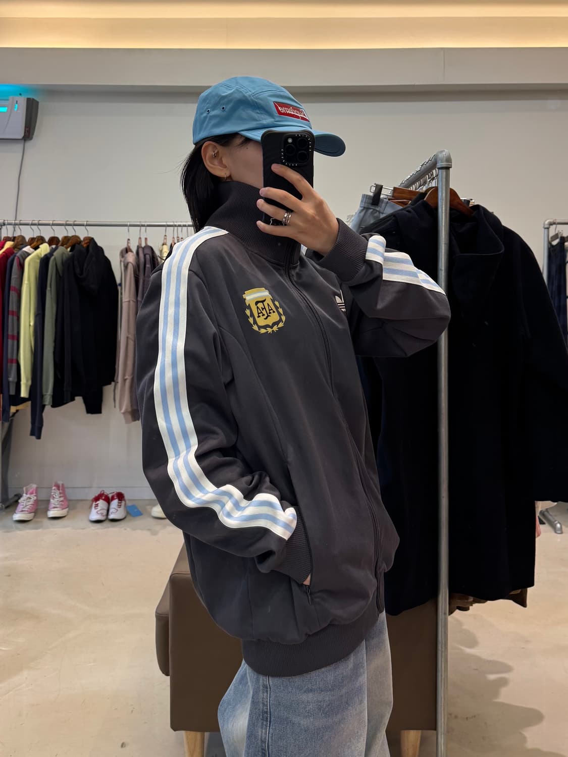 아디다스 아르헨티나 베켄바우어 트랙탑 져지 상품이미지4