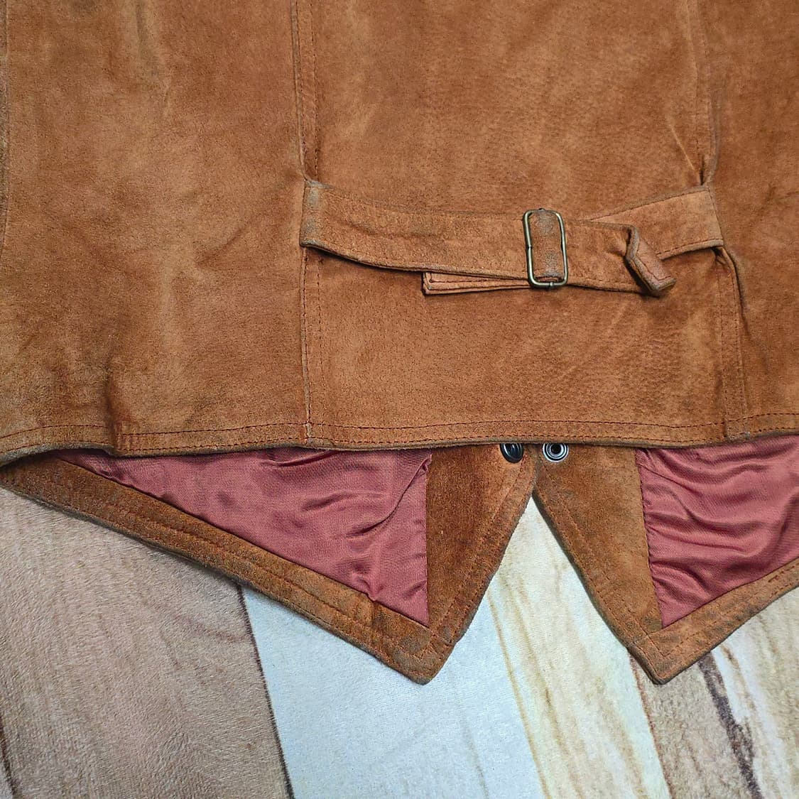 빈티지 스웨이드 웨스턴 베스트 M 상품이미지10