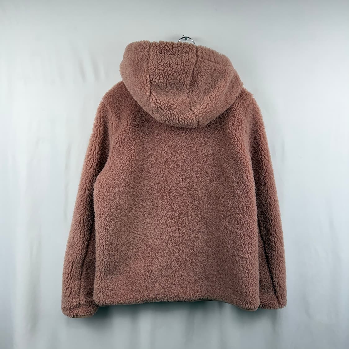 (M) 아이더 양털 셰르파 플리스 후드 집업 자켓 핑크 상품이미지6