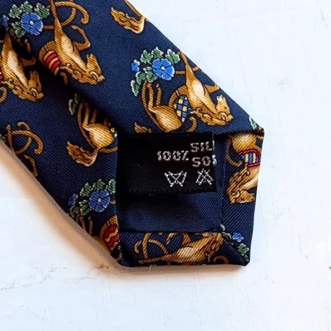 90년대 페레가모 실크 타이  상품이미지6