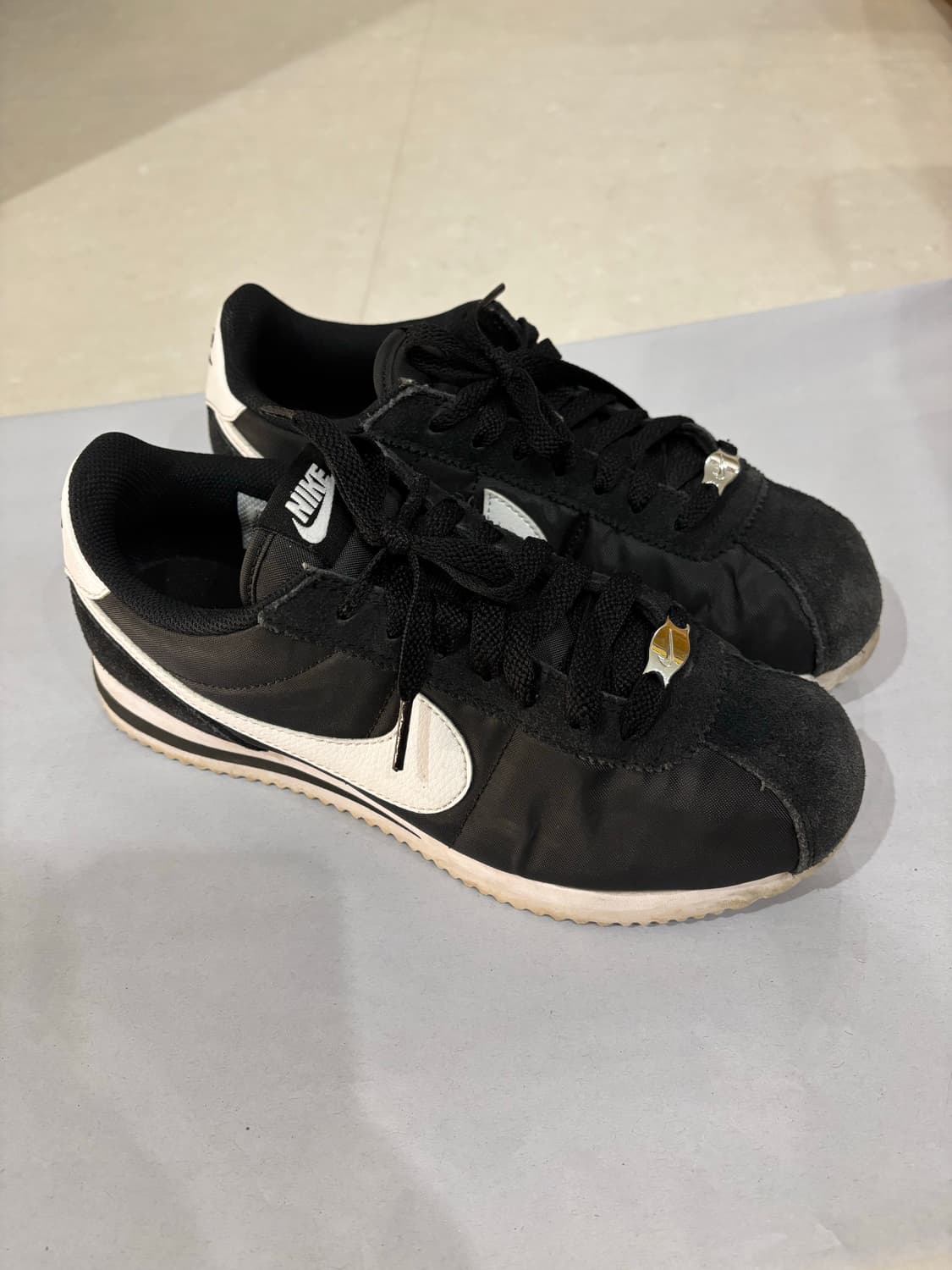 나이키 나일론 코르테즈 검흰 245 상품이미지2