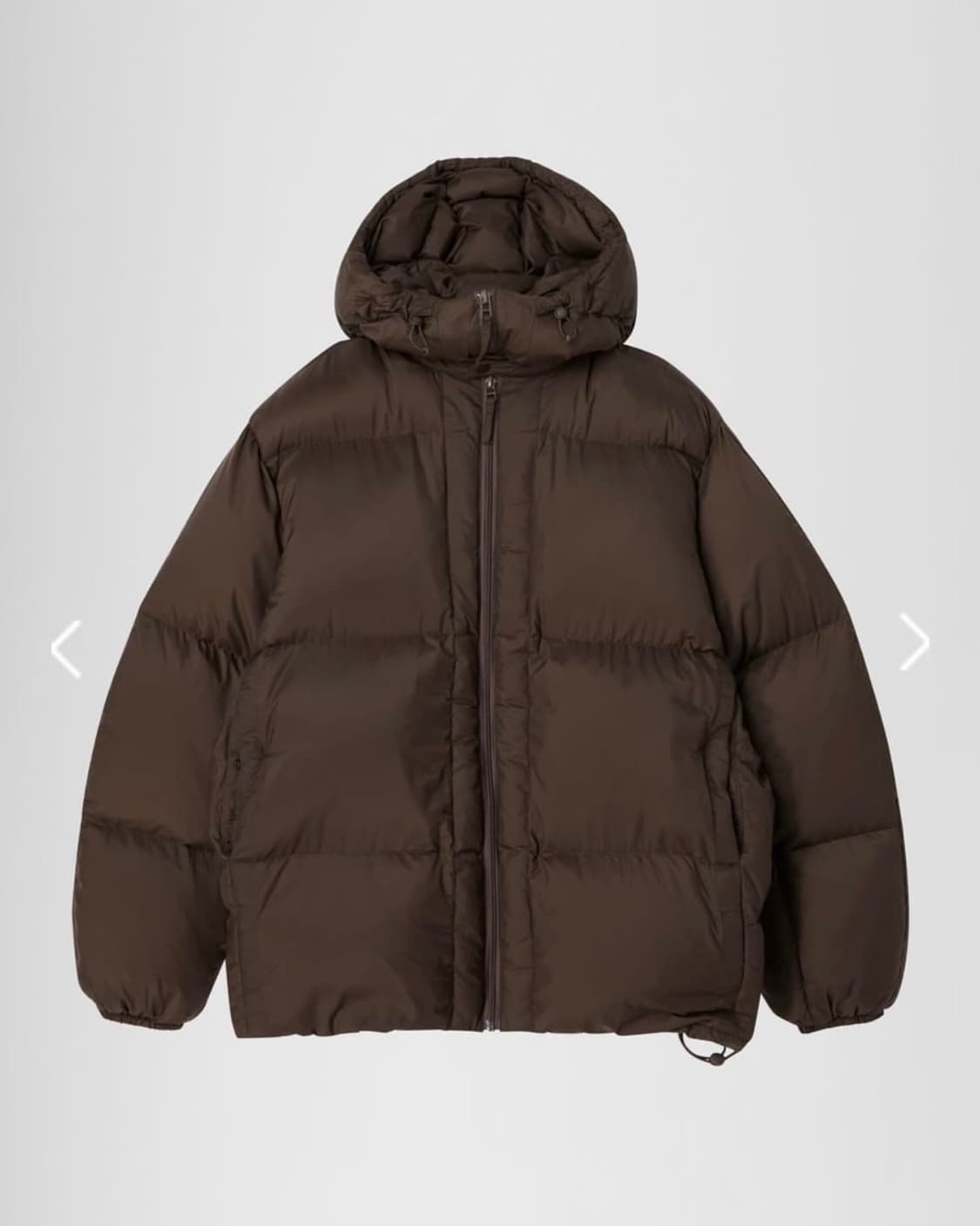 누마레 ee 브라운 패딩 M 상품이미지1