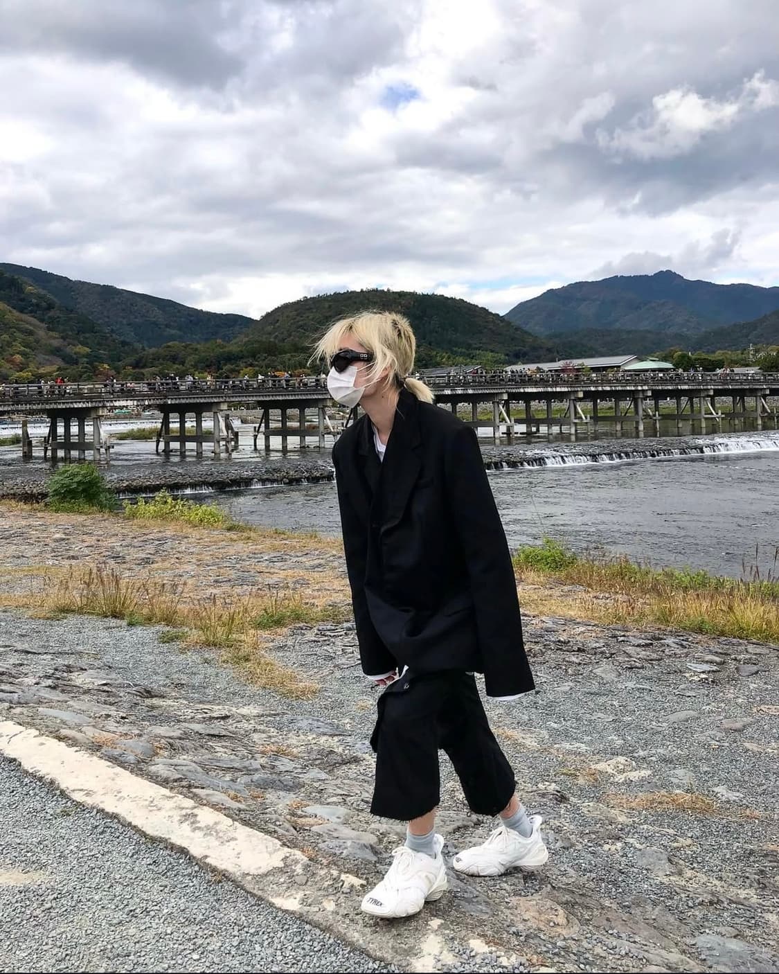 혜인서 웨이브 크롭 팬츠 /포스트아카이브팩션,키코코스타디노브,라프시몬스 상품이미지4