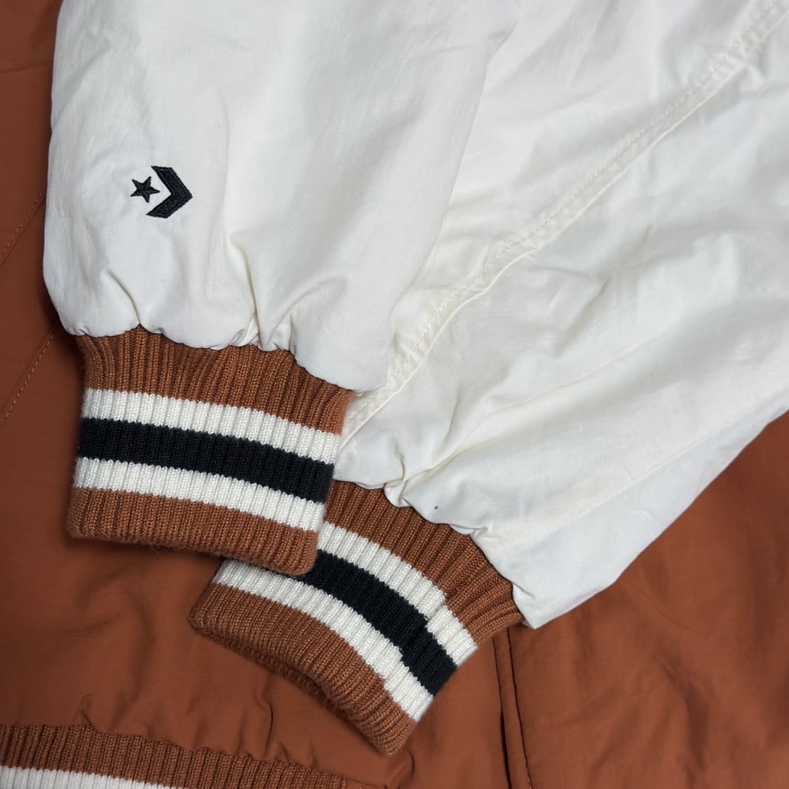 컨버스 올스타 바시티 자켓 브라운 상품이미지8