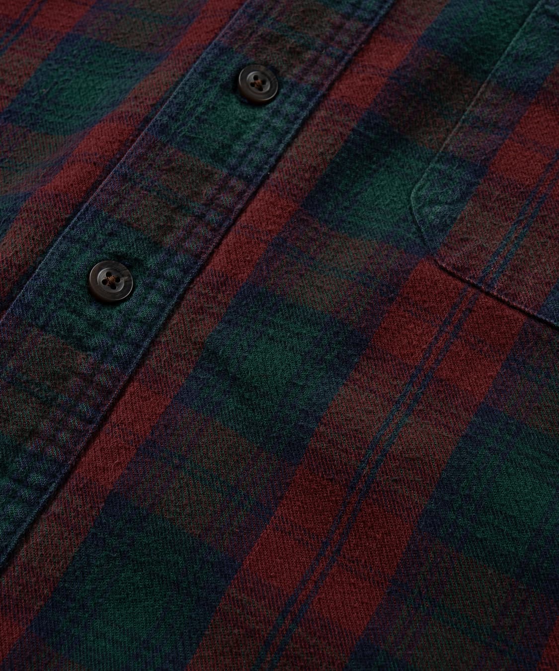 (105) 엘엘빈 딥포레스트 & 마룬 플레이드 버튼 다운 셔츠 상품이미지6