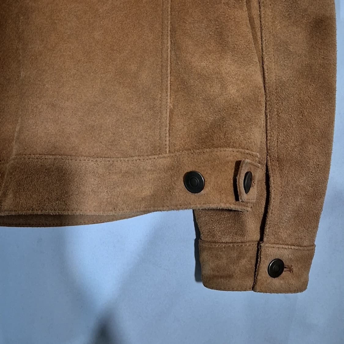 도프제이슨 소가죽 스웨이드 자켓 상품이미지5