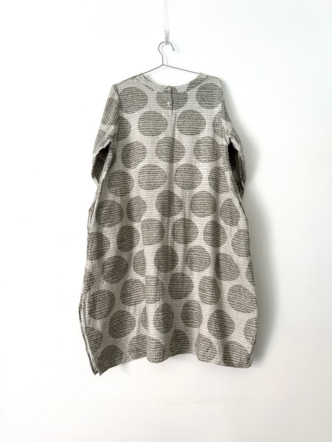 Big cicle pattern layered ops & top 상품이미지4
