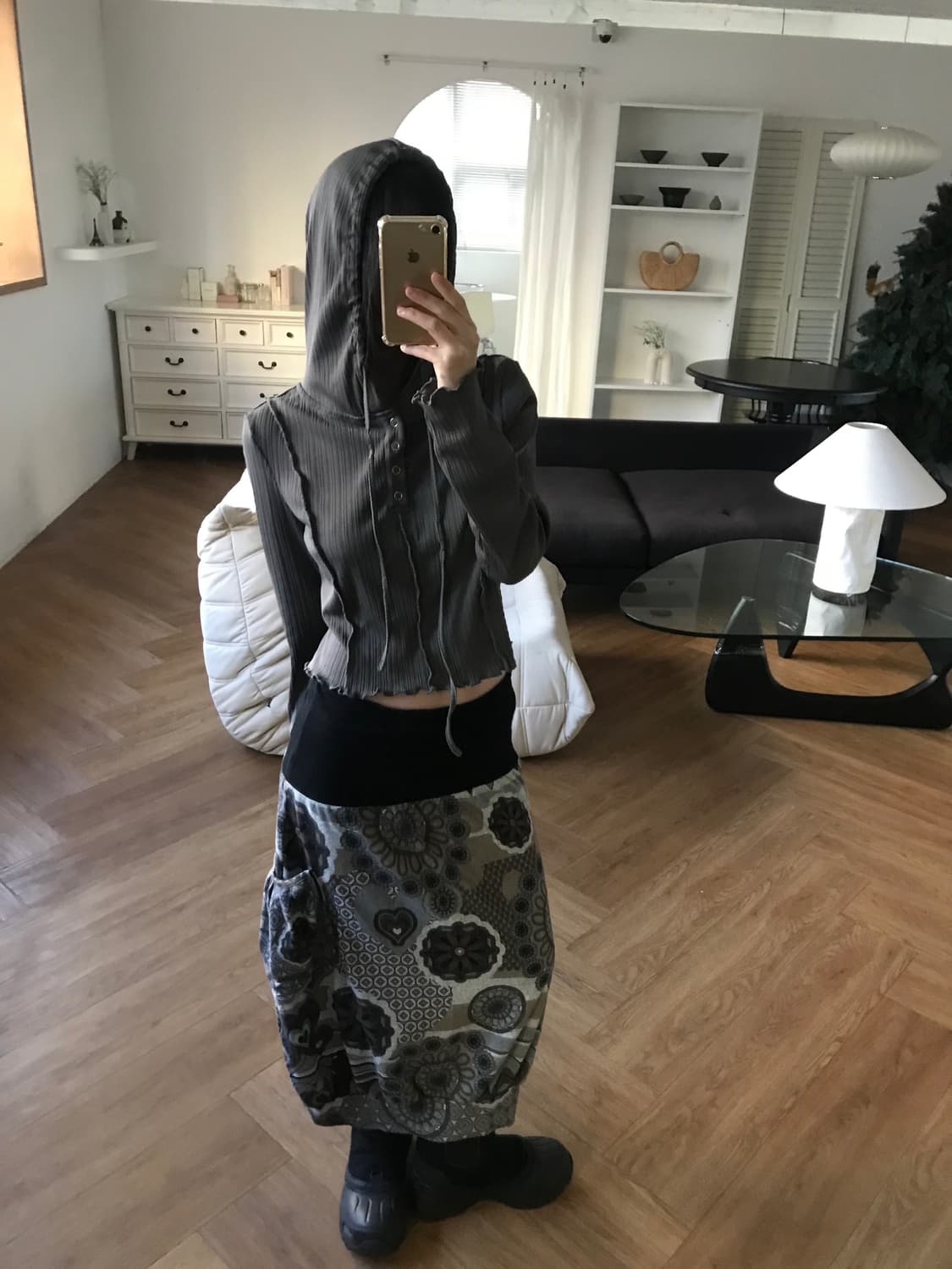 vintage hood lone sleeve 상품이미지2